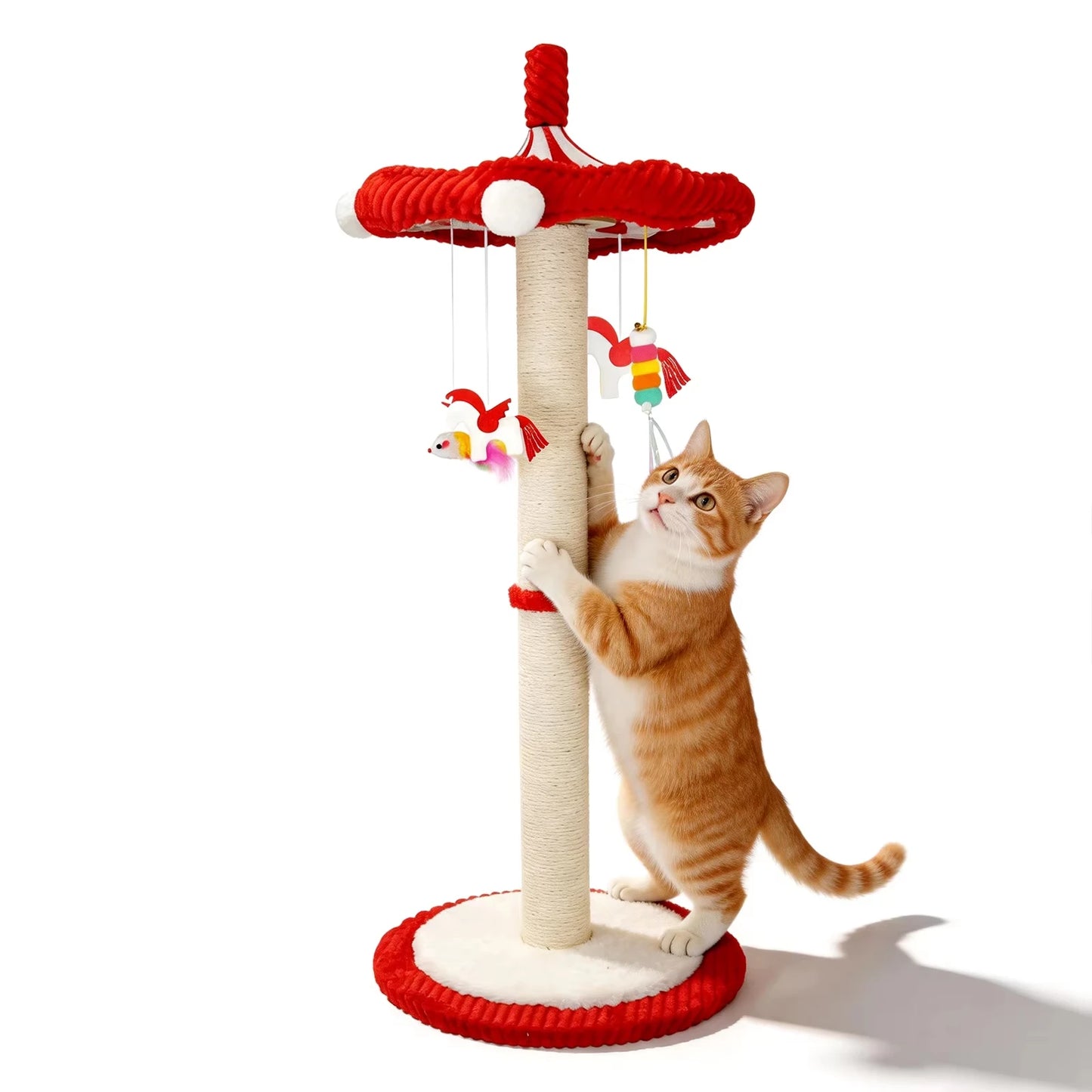 CWV Interactive Cat Tree With Rotating Feather Teaser Post