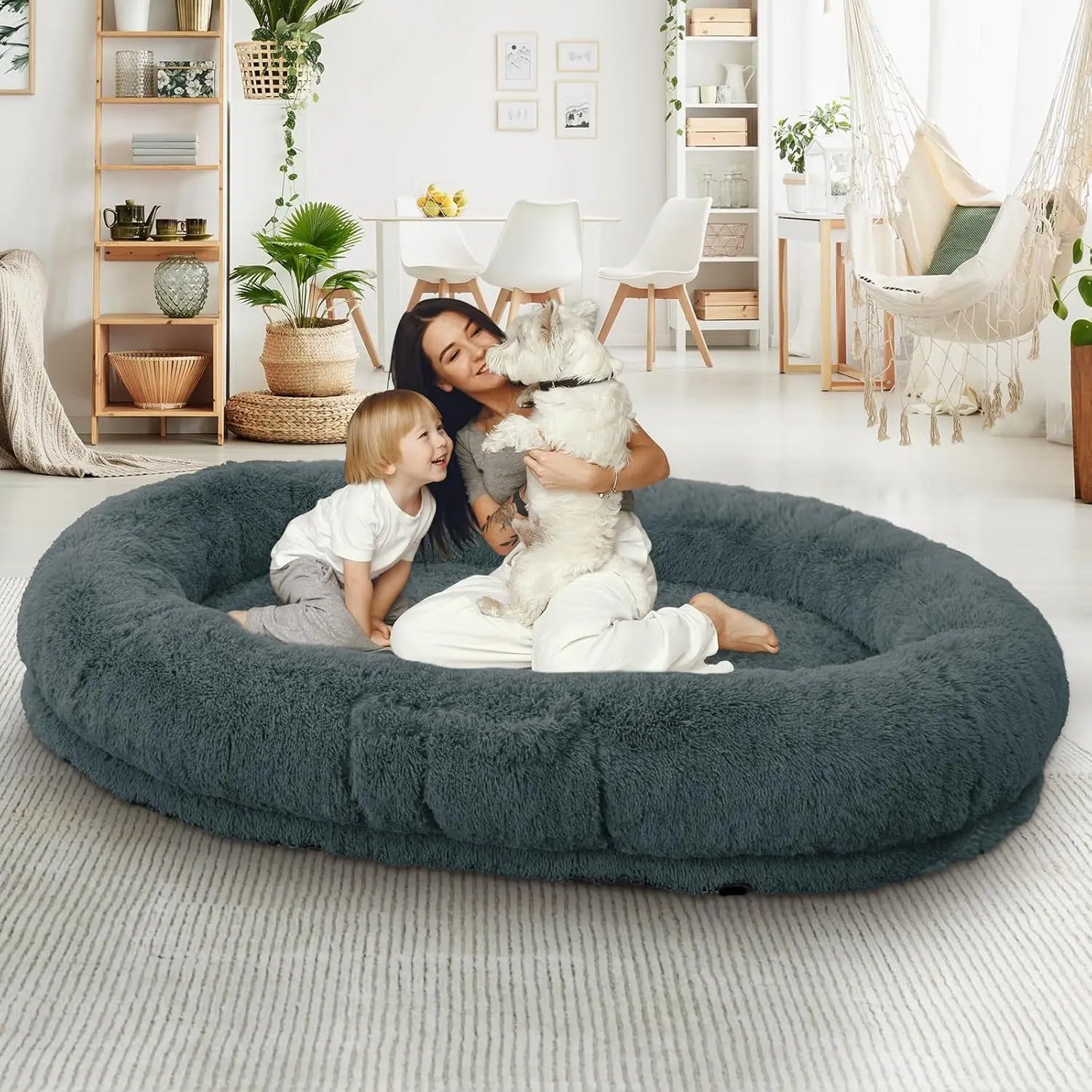 Memory Foam Bed For People And Pets Washable And Waterproof