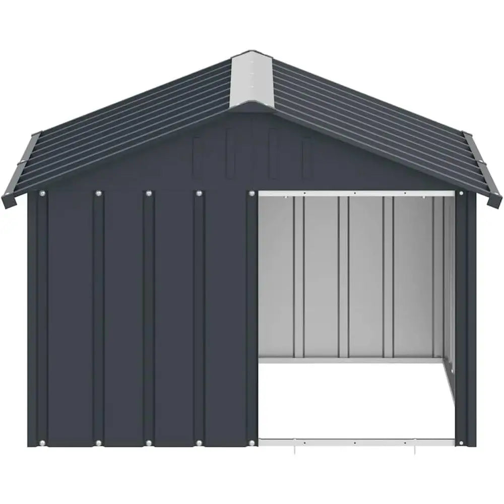 Weatherproof Outdoor Dog House Galvanized Steel Kennel