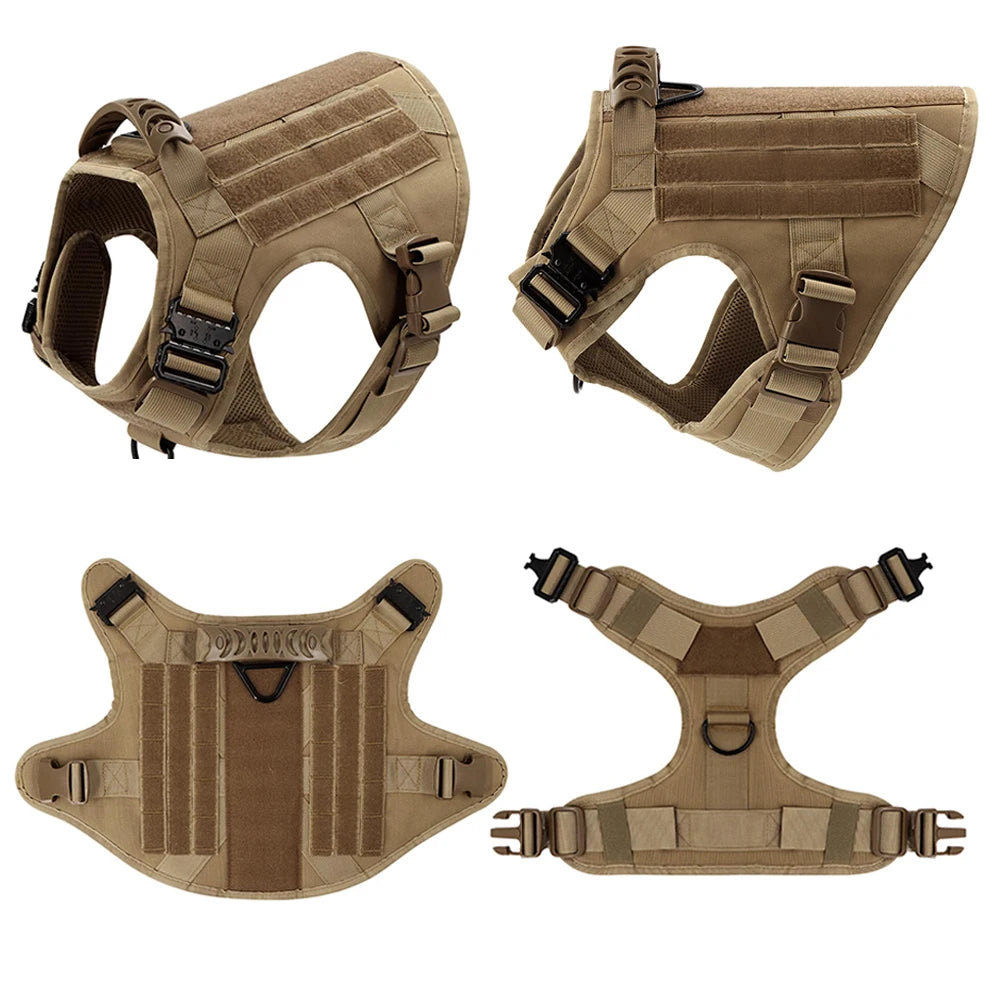 German Shepherd Harness And Leash Set For Training And Walking