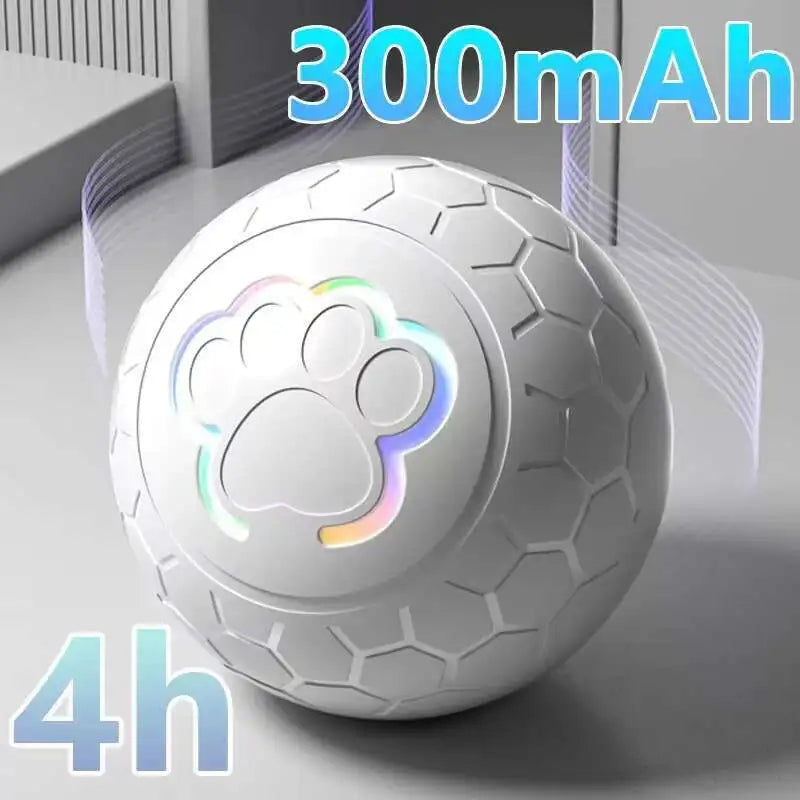 Electronic Interactive Dog Bouncing Ball With USB Charging RGB Lights
