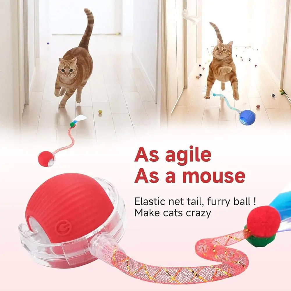 Speed 2.0 Tail Interactive Cat Toy Pack With Chirping Motion