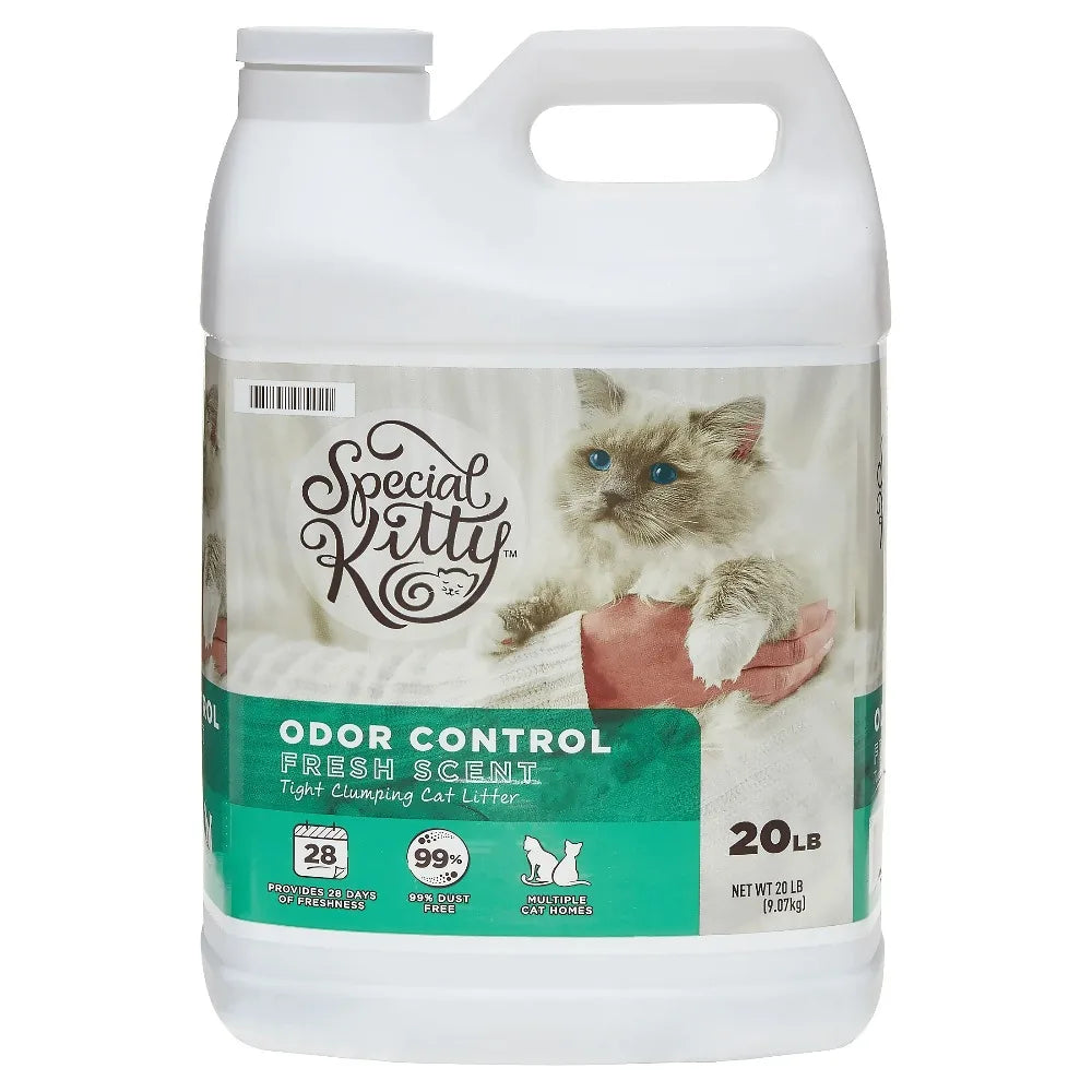 Special Kitty Clumping Clay Cat Litter Fresh Odor Control