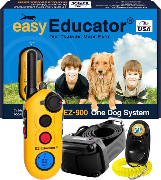 EZ900 Dog Training E Collar Remote Waterproof Half Mile Range