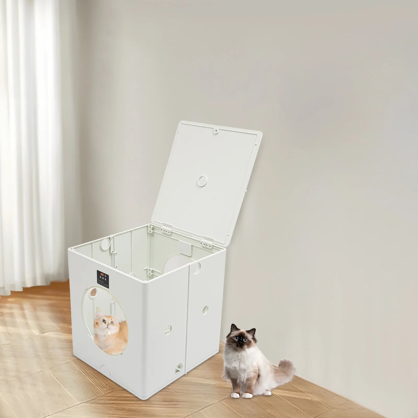 Foldable Pet Drying Box With Three Gear Wind Speed