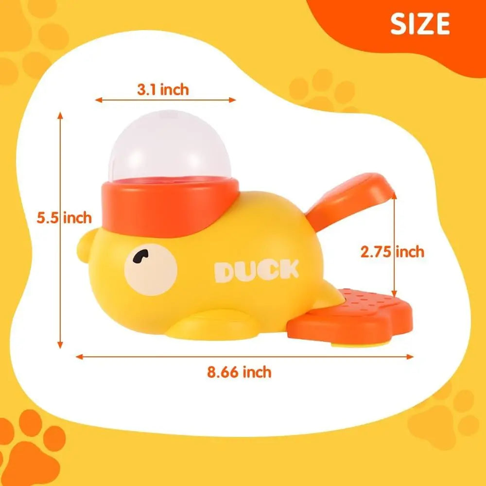 Interactive Cat Treat Dispenser And Puzzle Toy Slow Feeder