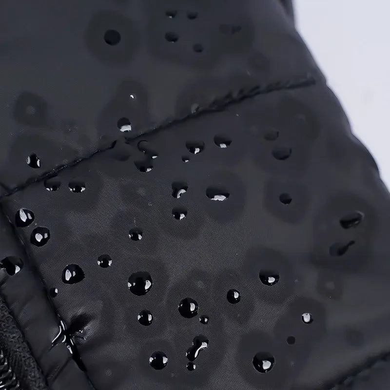 NONECN Waterproof Warm Dog Coat Winter Jacket Padded Zipper For Dogs