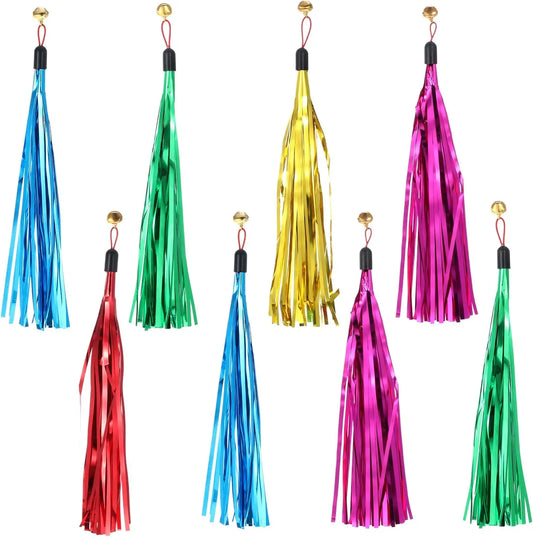 Cat Wand Toy With Bell And Tassel For Indoor Playtime