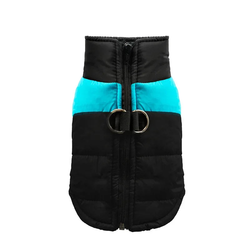 NONECN Waterproof Warm Dog Coat Winter Jacket Padded Zipper For Dogs