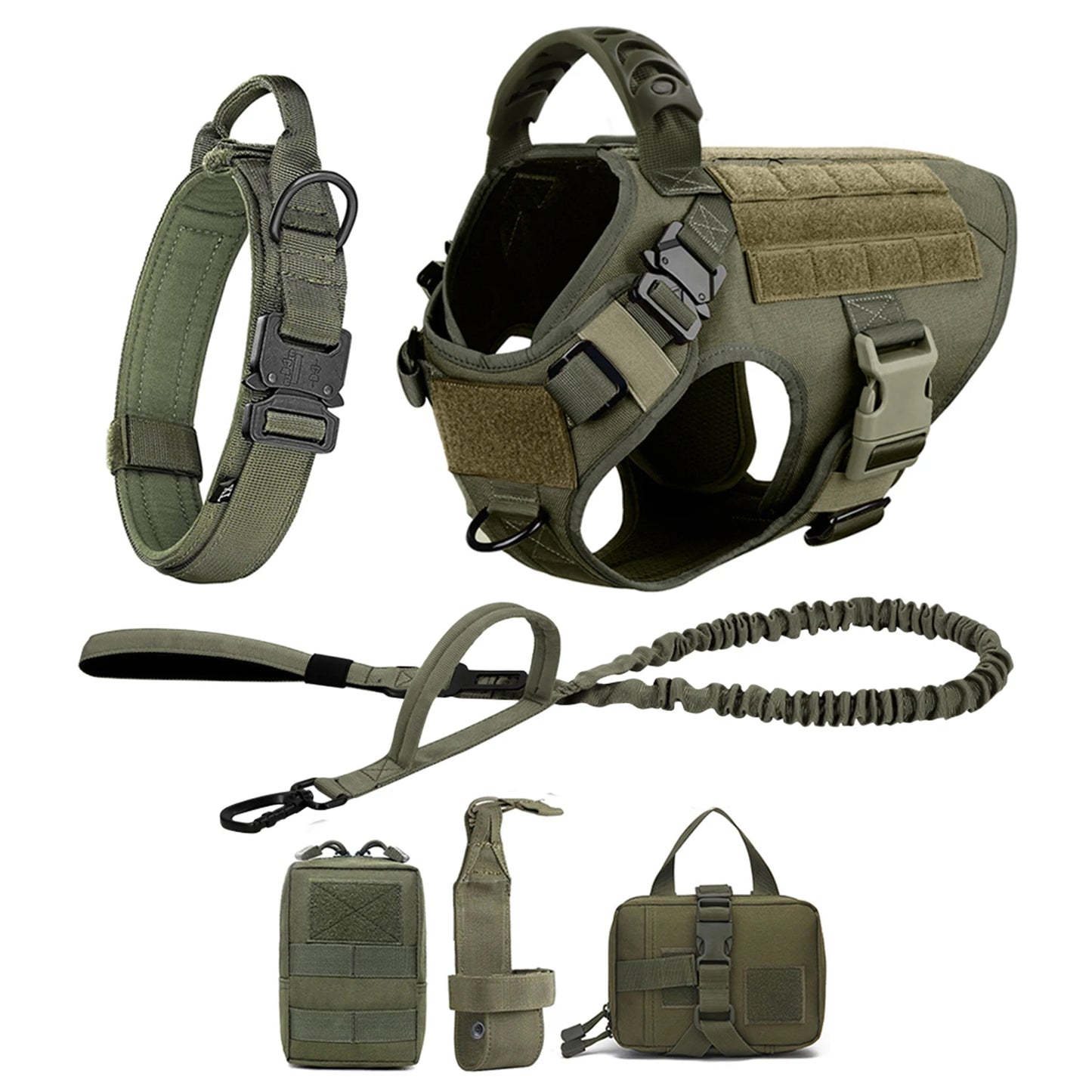 German Shepherd Harness And Leash Set For Training And Walking