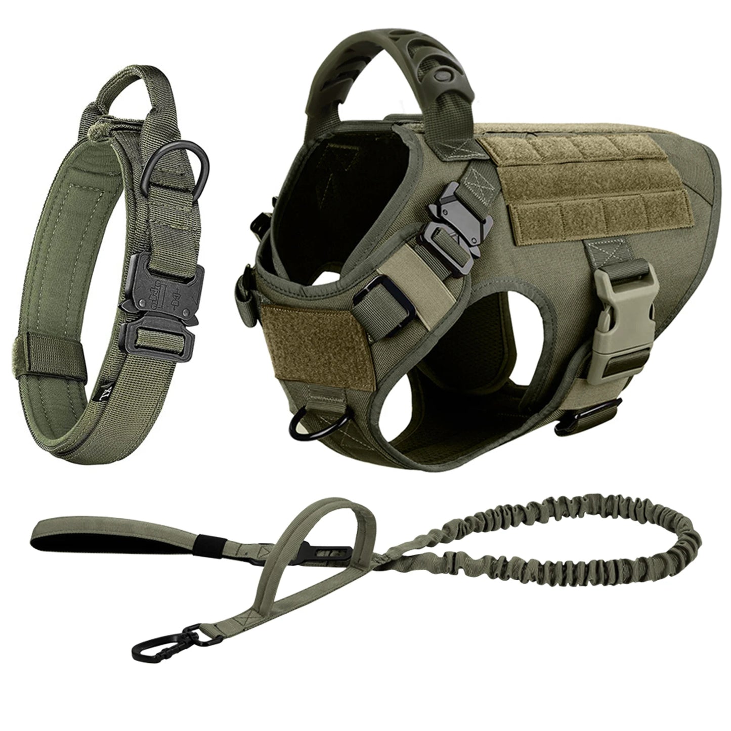 German Shepherd Harness And Leash Set For Training And Walking