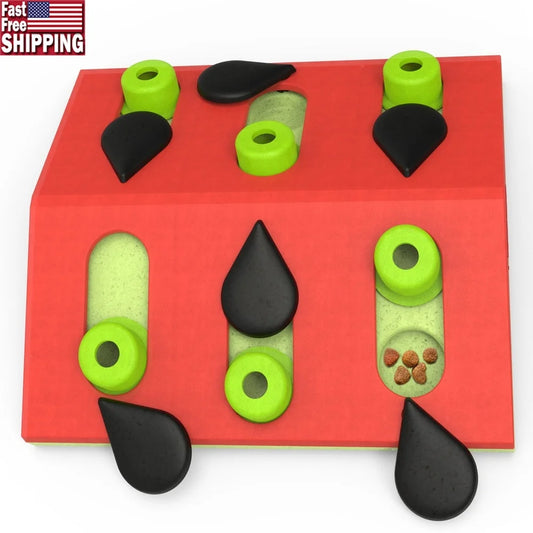 Melon Madness Puzzle Cat Toy Interactive Treat Dispenser