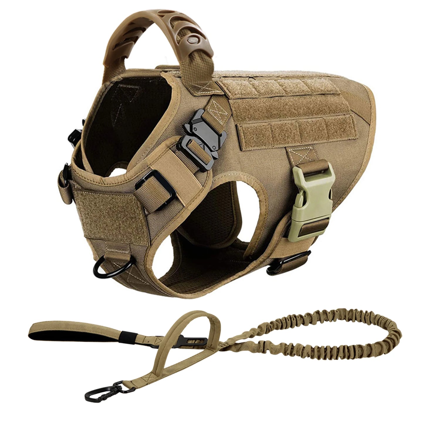 German Shepherd Harness And Leash Set For Training And Walking